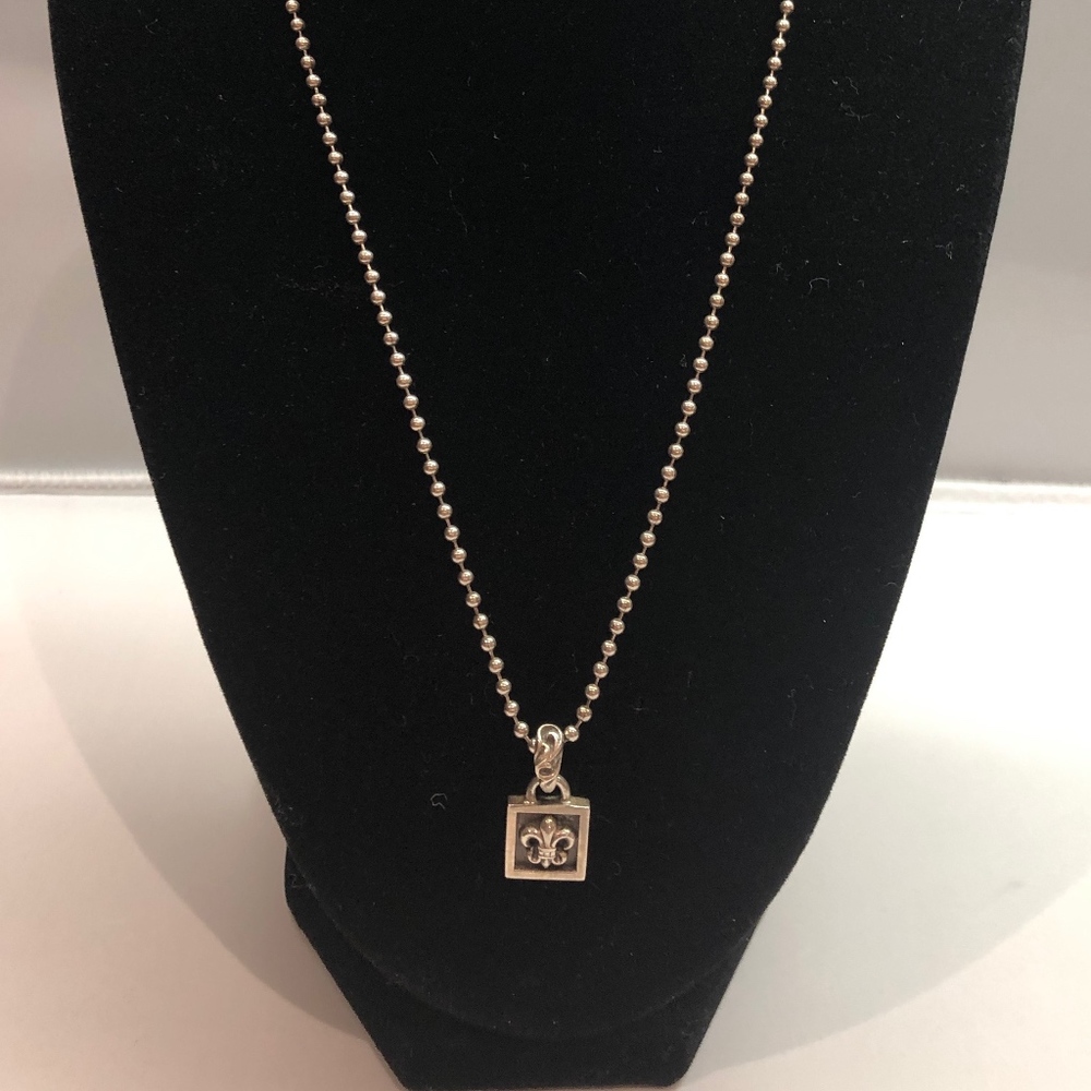 Chrome Hearts Fleur De Lis Necklace
